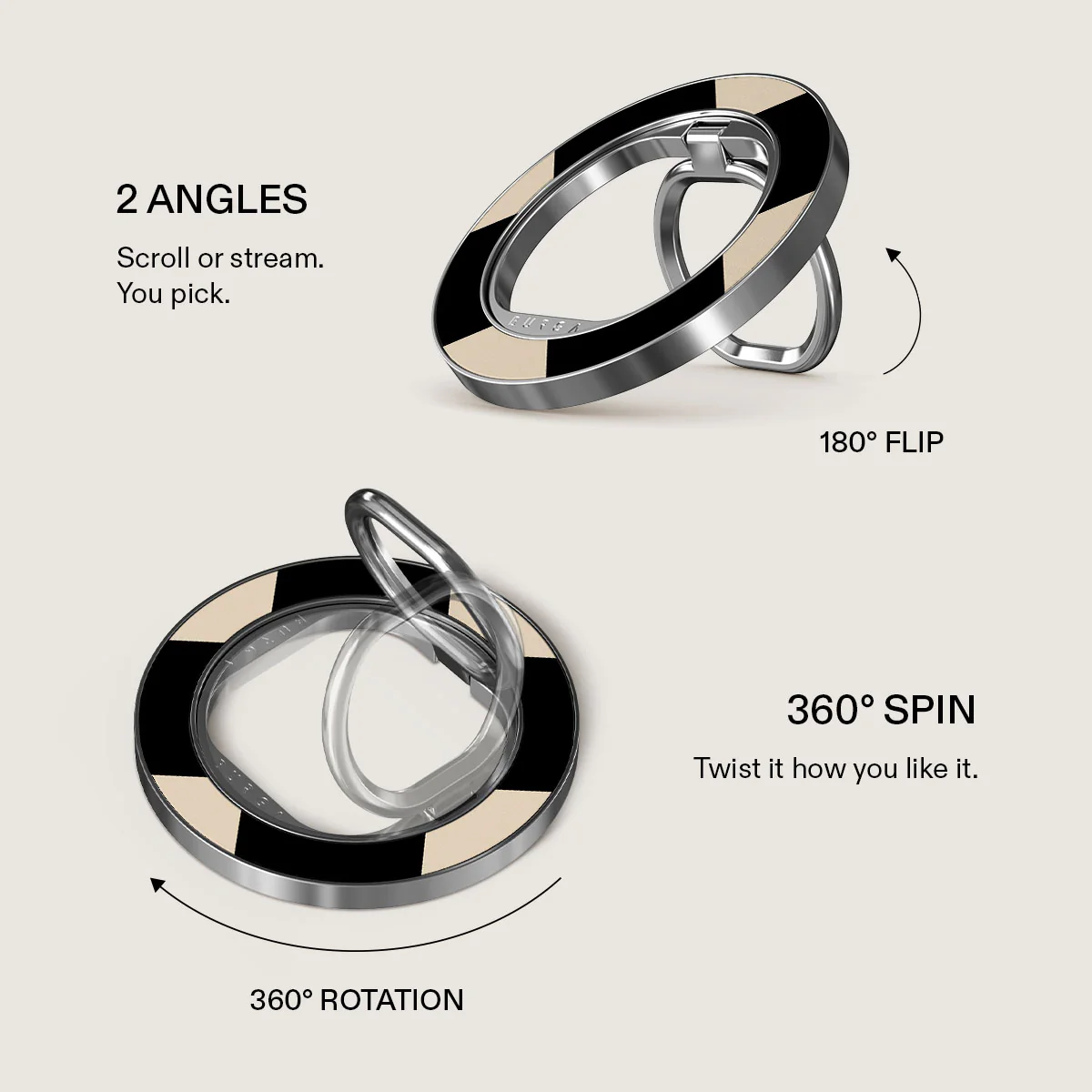 Proper Uniform - Magnetic Ring Holder