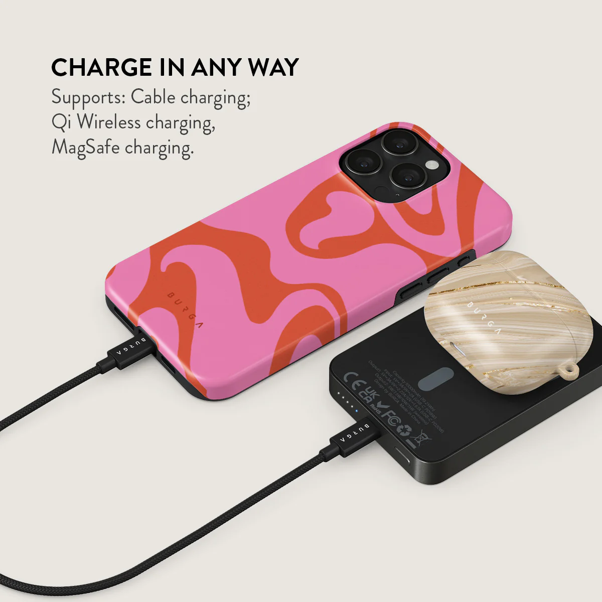 Ride The Wave - Magnetic Power Bank