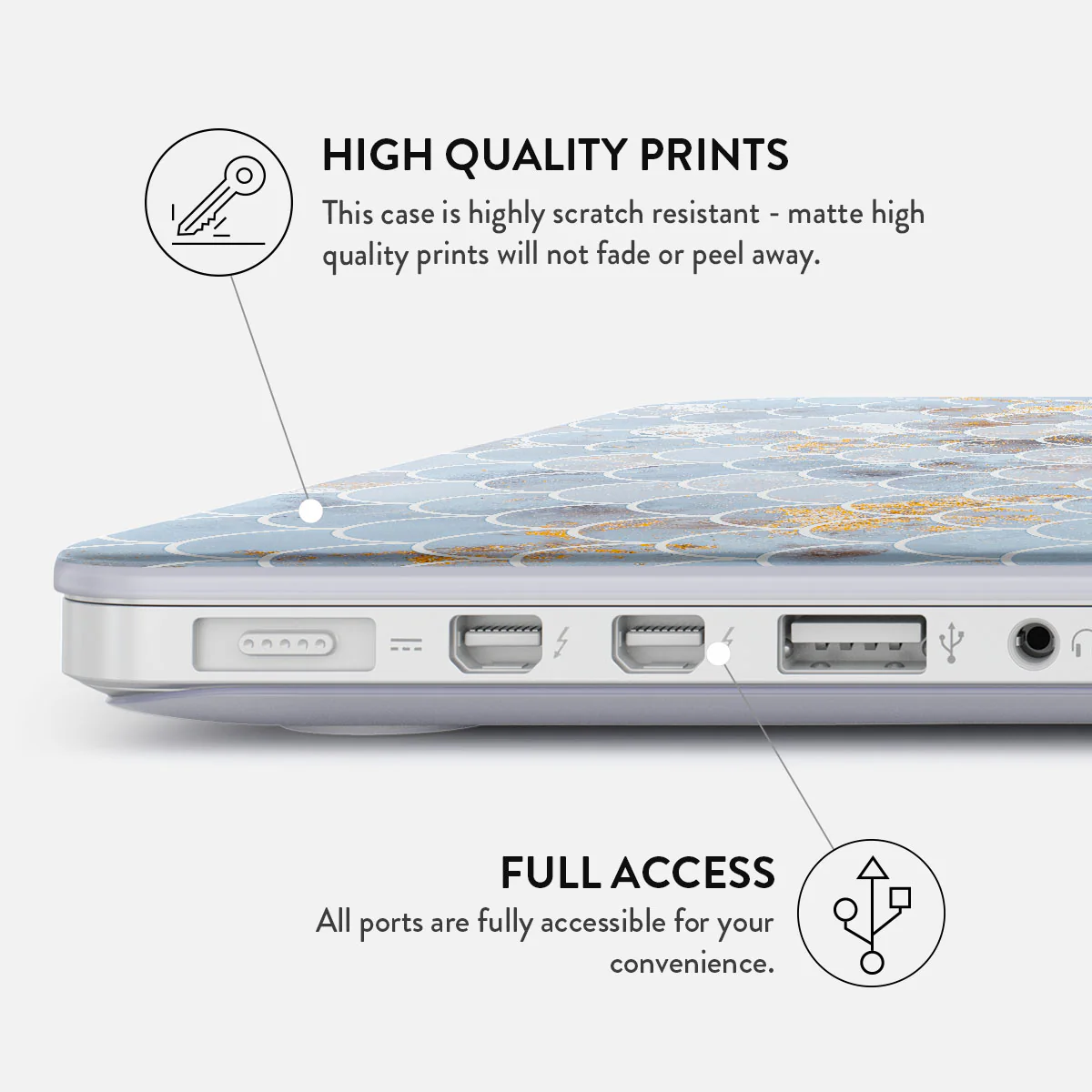 Mermaid Skin - Macbook Case