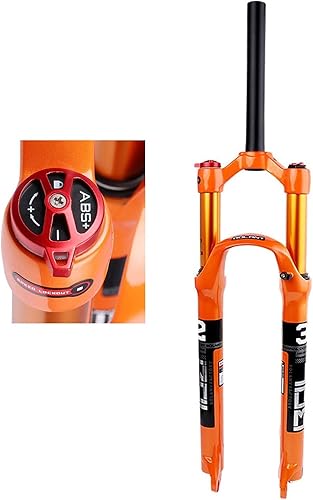 SJHFG Air Mountainbike Federgabel,Federweg 120mm Ultraleichte Aluminiumlegierung 26/27.5/29in Mountainbike-Federgabel Federung