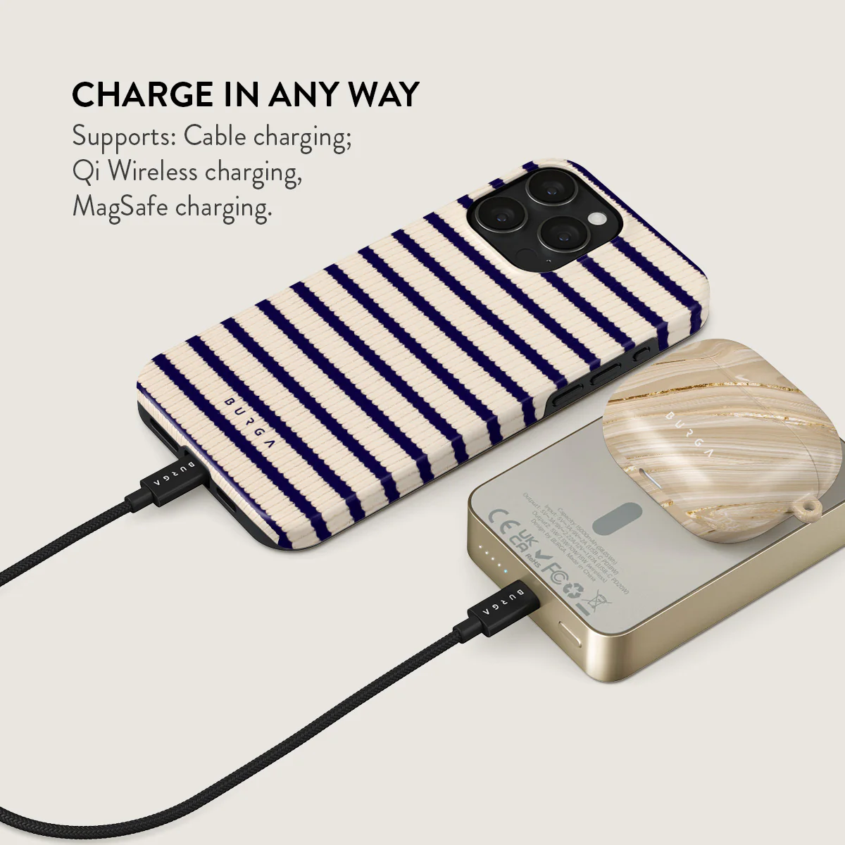 Old Money - Magnetic Power Bank