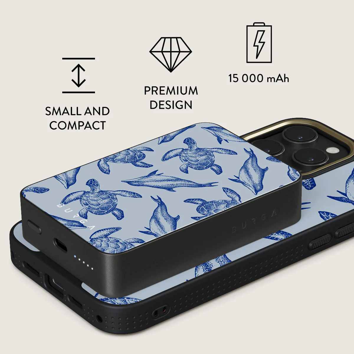 Aquatic Dance - Magnetic Power Bank