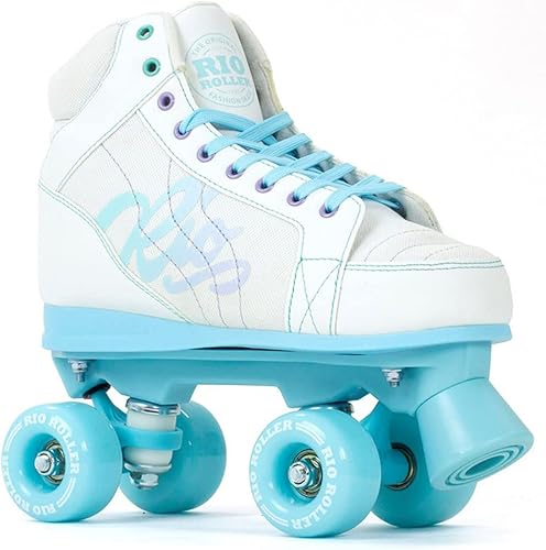 RIO ROLLER Lumina Rollschuhe weiß/blau
