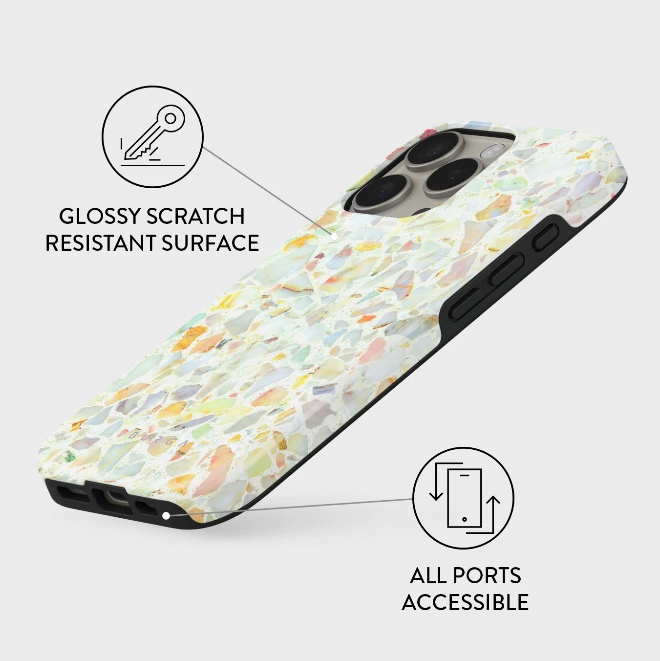 Rainbow Crush - iPhone 16 Pro Max Case