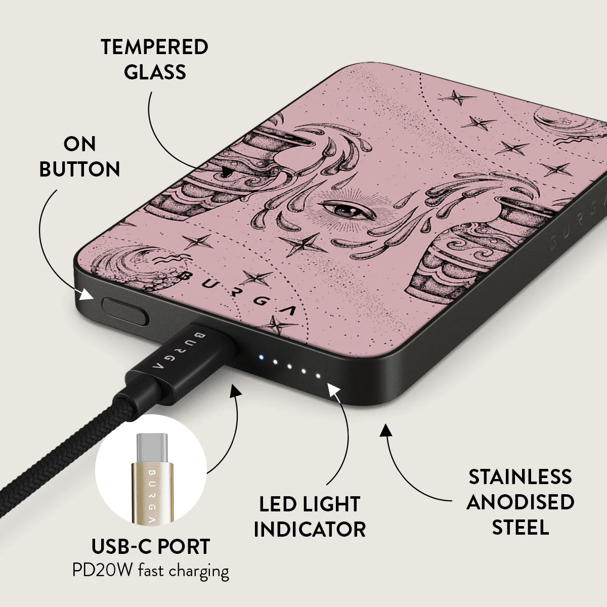 Aquarius - Magnetic Power Bank