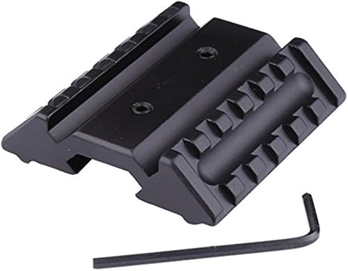 FIRE WOLF Universal Set Off Rail, Dual 45 Grad Offset Mount, Erweiterung Picatinny