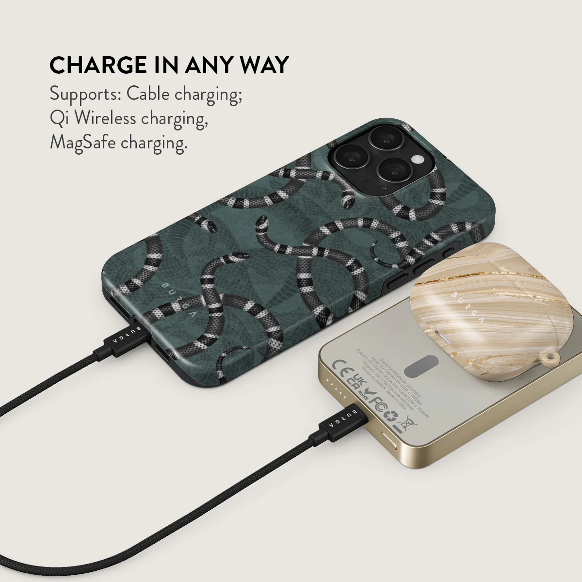 Constant Danger - Cool Magnetic Power Bank