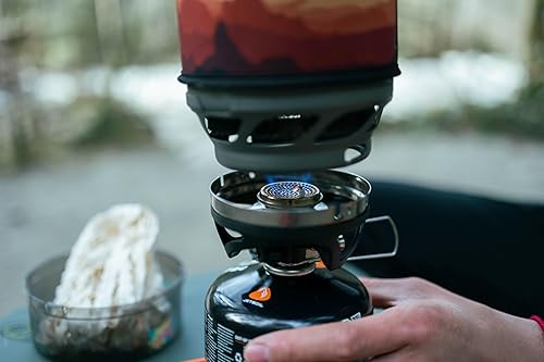 Jetboil MiniMo Camping- und Rucksackkochsystem mit einstellbarer Wärmekontrolle