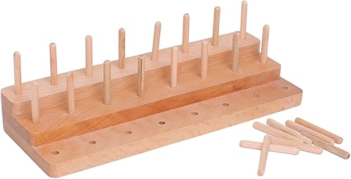 Raprance Fadenspulenständer aus Holz, handgefertigt, zum Fliegenfischen