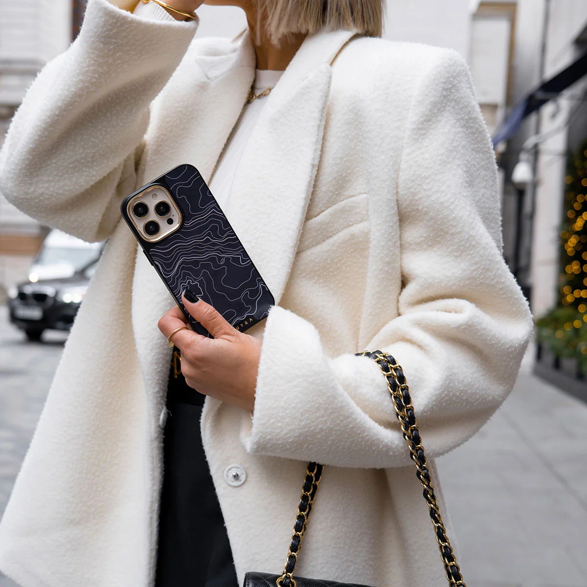 Drifting Shores - Line Art iPhone 16 Pro Max Case