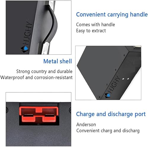 HJGHY 48V 10Ah 15Ah 20Ah 30Ah Elektrische Gabelstapler Lithium-Batterie Be- und Entladen LKW Hand Push Gabelstapler Elektrische Transporter Batterie