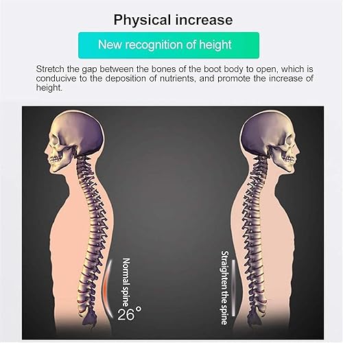 Rücken-Stretchbank mit zervikaler Traktion – Stretch-Maschine, Workout-Inversionstisch, Rücken-Stretchbank, Wirbelsäulen-Traktion, Lenden- und Halswirbelsäulenmassage