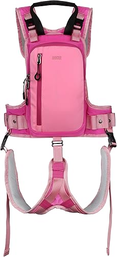 QOGIR Ski Harness for Kids: Teach Your Child The Speed Control of Skiing with Mini Backpack and Adjustable Seat Harness