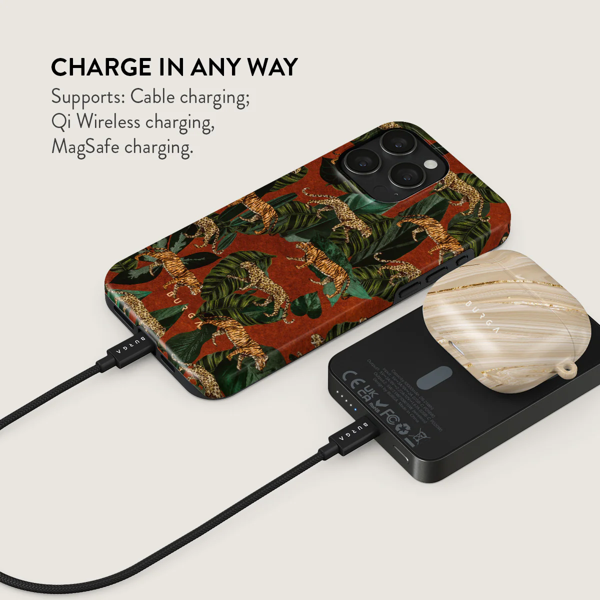 Morning Commute - Designer Magnetic Power Bank