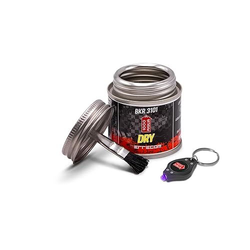 Errecom 1000 Miglia BKR 3101 Fahrradkette Schmiermittel Dry - 60 ml, für Trockene und Staubige Bedingungen, Trockenes Klima, All-In-One mit Pinsel enthalten