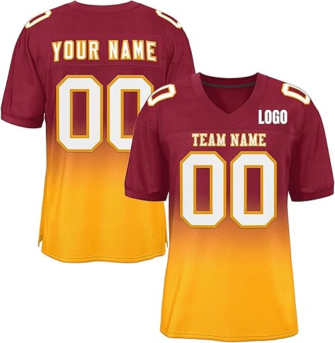 Personalisierbares Trikot für Teams – Gestickt & Gedruckt