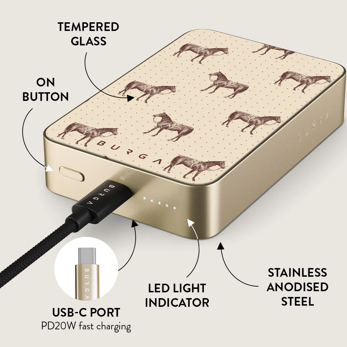 Wild West - Magnetic Power Bank