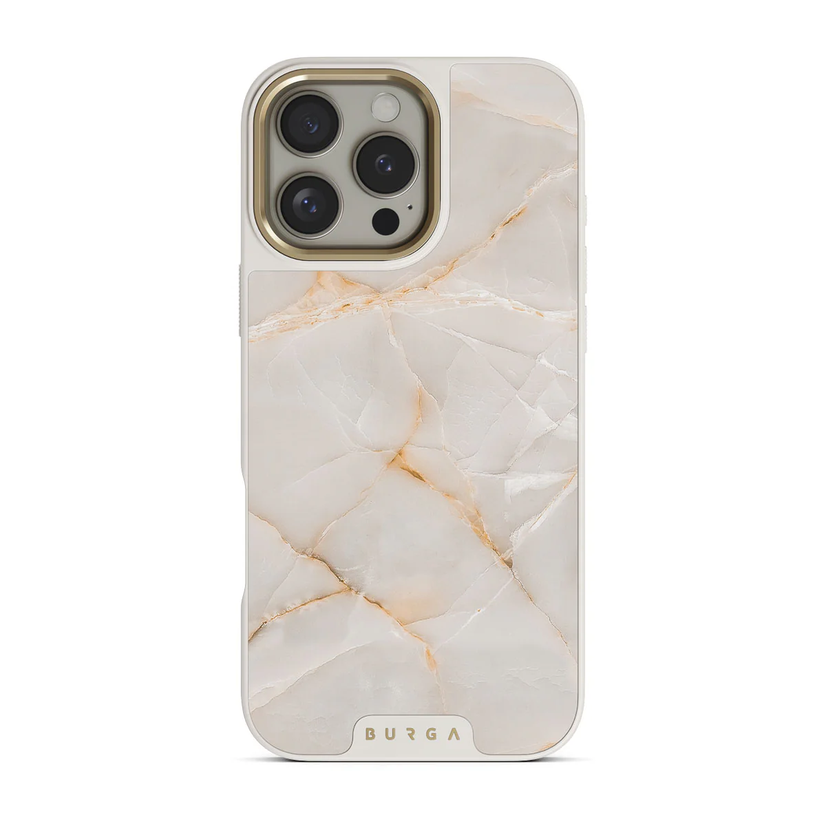Vanilla Sand - Marble iPhone 16 Pro Max Case