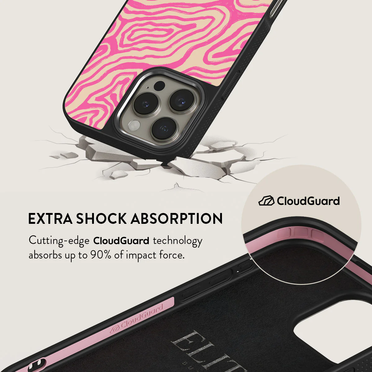 Pink Shores - iPhone 16 Pro Max Case