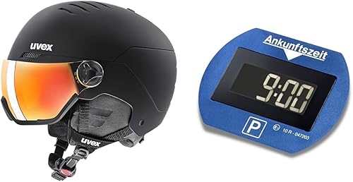 uvex Wanted Visor Visier Skihelm - Navy mat