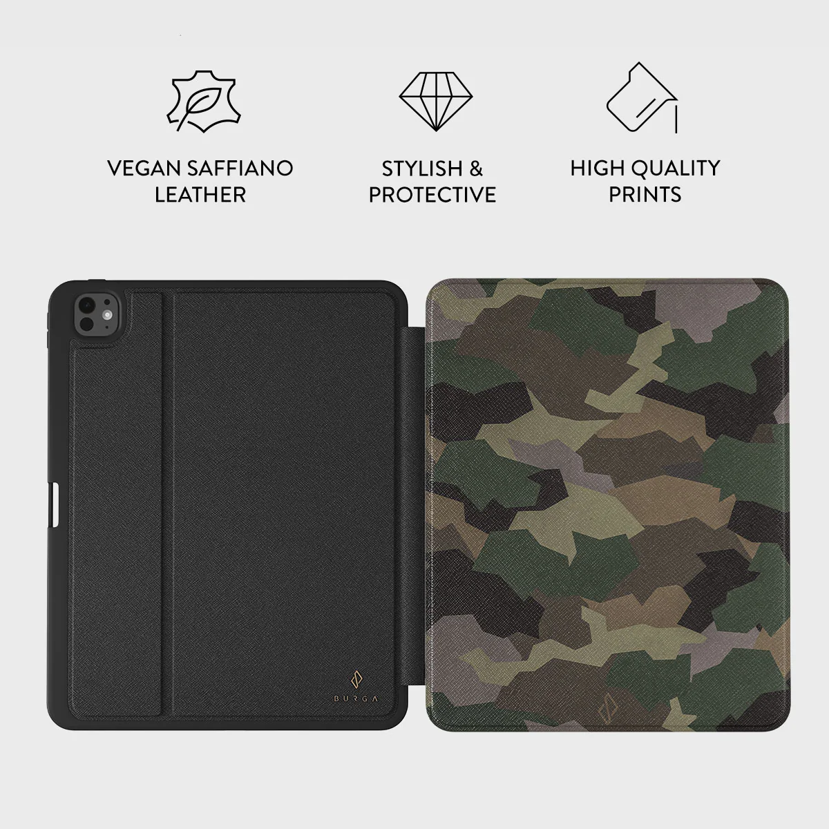 Tropical Green Camo - iPad Pro 13 (7th Gen) Case