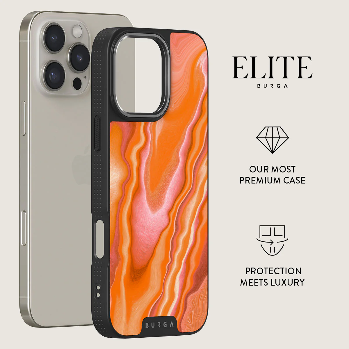 Retro Glow - iPhone 16 Pro Max Case