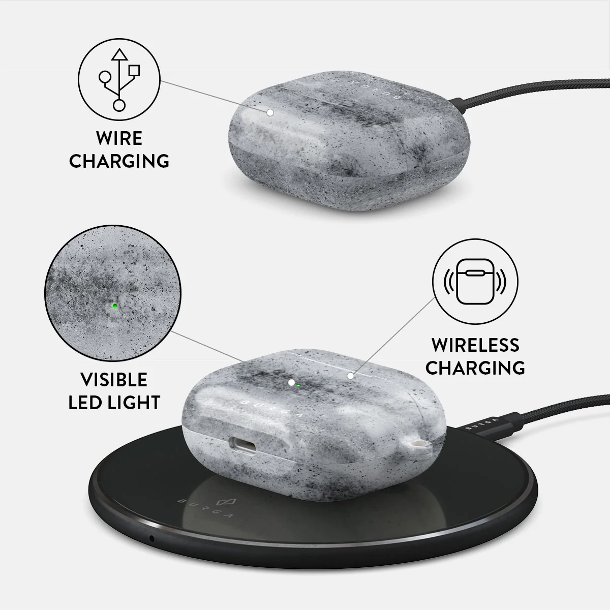 Concrete Jungle - AirPods 3 Case