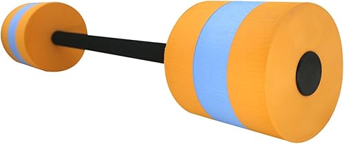 Pesoncarl Wassergewichte, Eva 29 Lang Narrenübungen Wasser Hanteln, schwimmende Wasserhantelsport Fitness tragbare Schaumstoffkrafttrainingsausrüstung, Blau