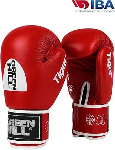 GREEN HILL Tiger AIBA Approved Boxhandschuhe Boxing Glove, Boxing Training Gloves, Punchinghandschuhe, Trainingshandschuhe for Boxing, Sparring,Kick Boxing Training