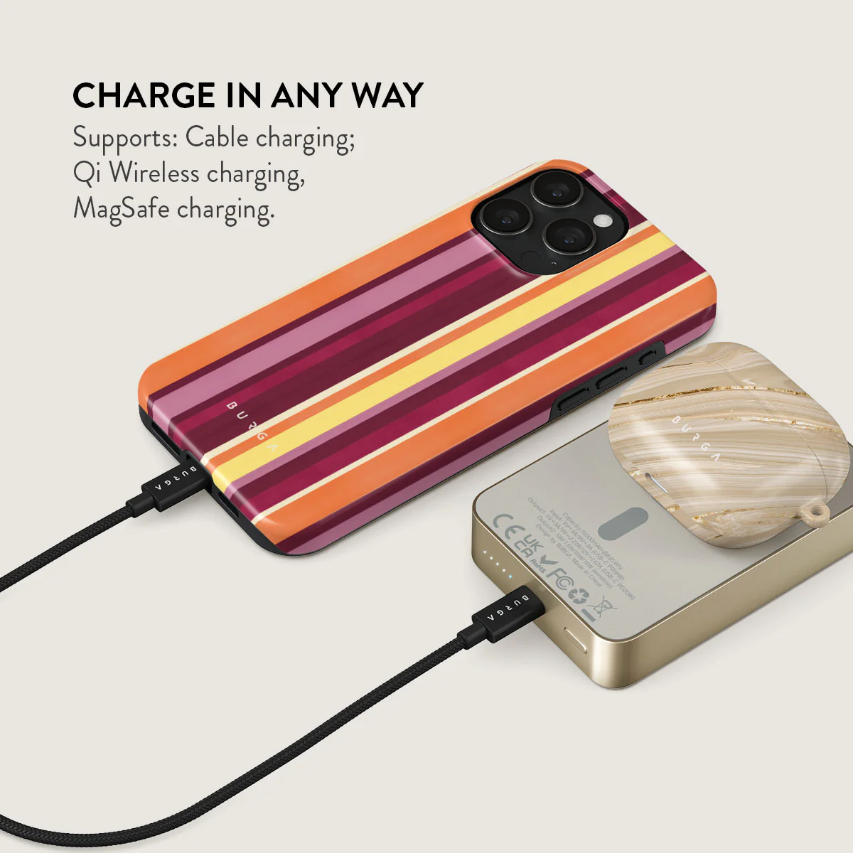Maracuja - Magnetic Power Bank