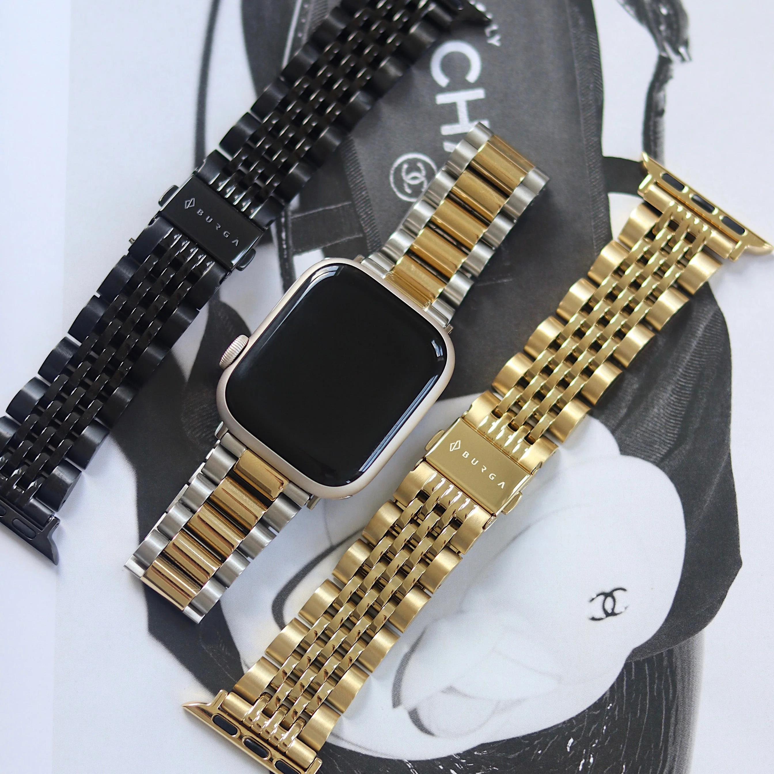 Apple Watch Metal Bracelet - Chic Royal