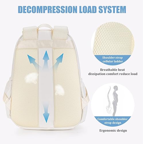 HDBHSBE Tennis-Rucksack, Multi-Pockets-Tennisschlägerbeutel, wasserdichte Tasche mit Schuhfach, Badminton mit verstellbarem Riemen für Männer und Womentennis-Rucksack