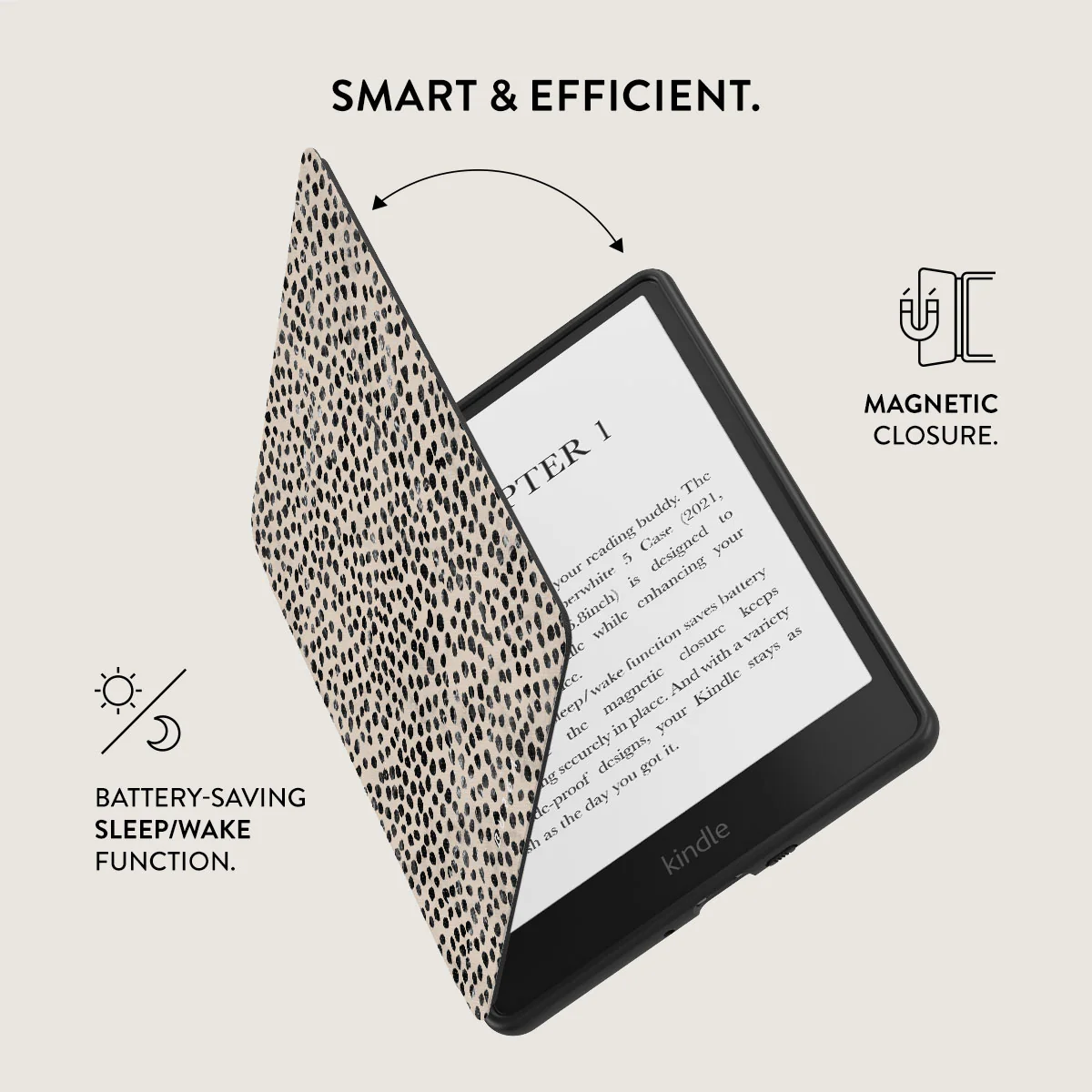 Almond Latte - Cute Kindle Paperwhite (11th Gen) Case