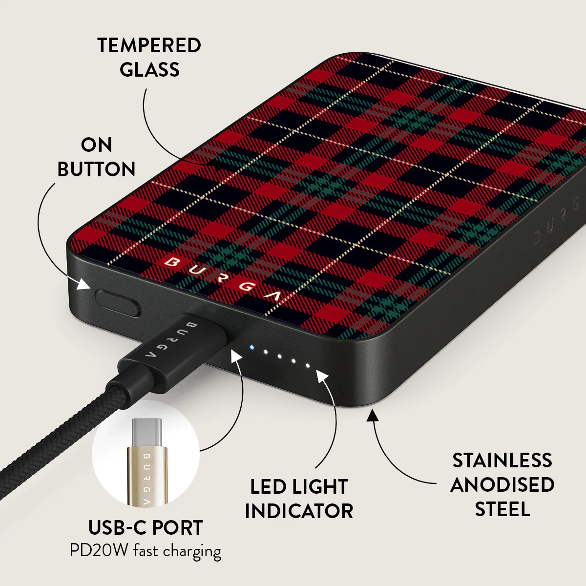 Sweater Weather - Magnetic Power Bank