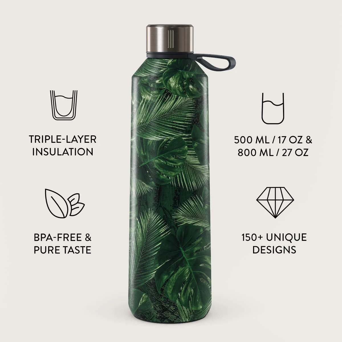 Tropical Garden - Water Bottle