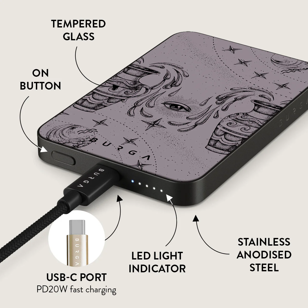 Aquarius - Magnetic Power Bank