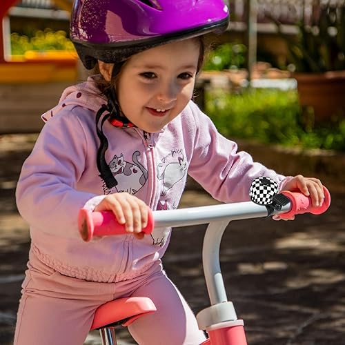 Fahrradklingel Kinder, ​​Klingel Fahrrad Kinder​​ ​​Laut Fahrradklingel​​ mit Aluminium-Glocke, ​​Klingel Kinderfahrrad​​ mit Erdbee Geeignet für 22 mm Lenkerrohr Fahrrad,Roller