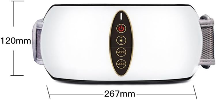 SanGin Massager Pad Gewichtsverlust Maschine Abdominal Vibration Massager Fitness Ausrüstung Mehrere Gänge Heizfunktion Plug-In Gebrauch,Schwarz