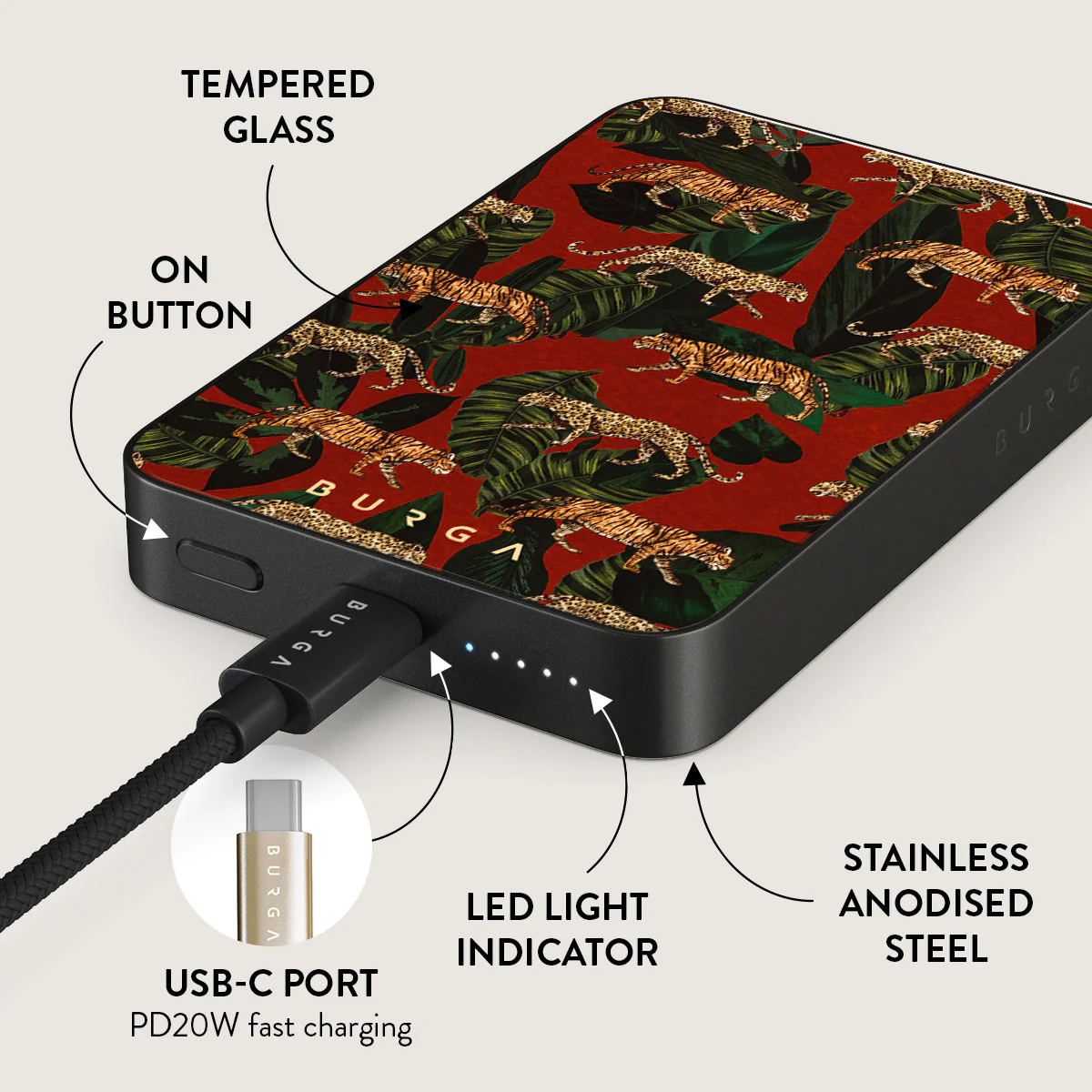 Morning Commute - Designer Magnetic Power Bank