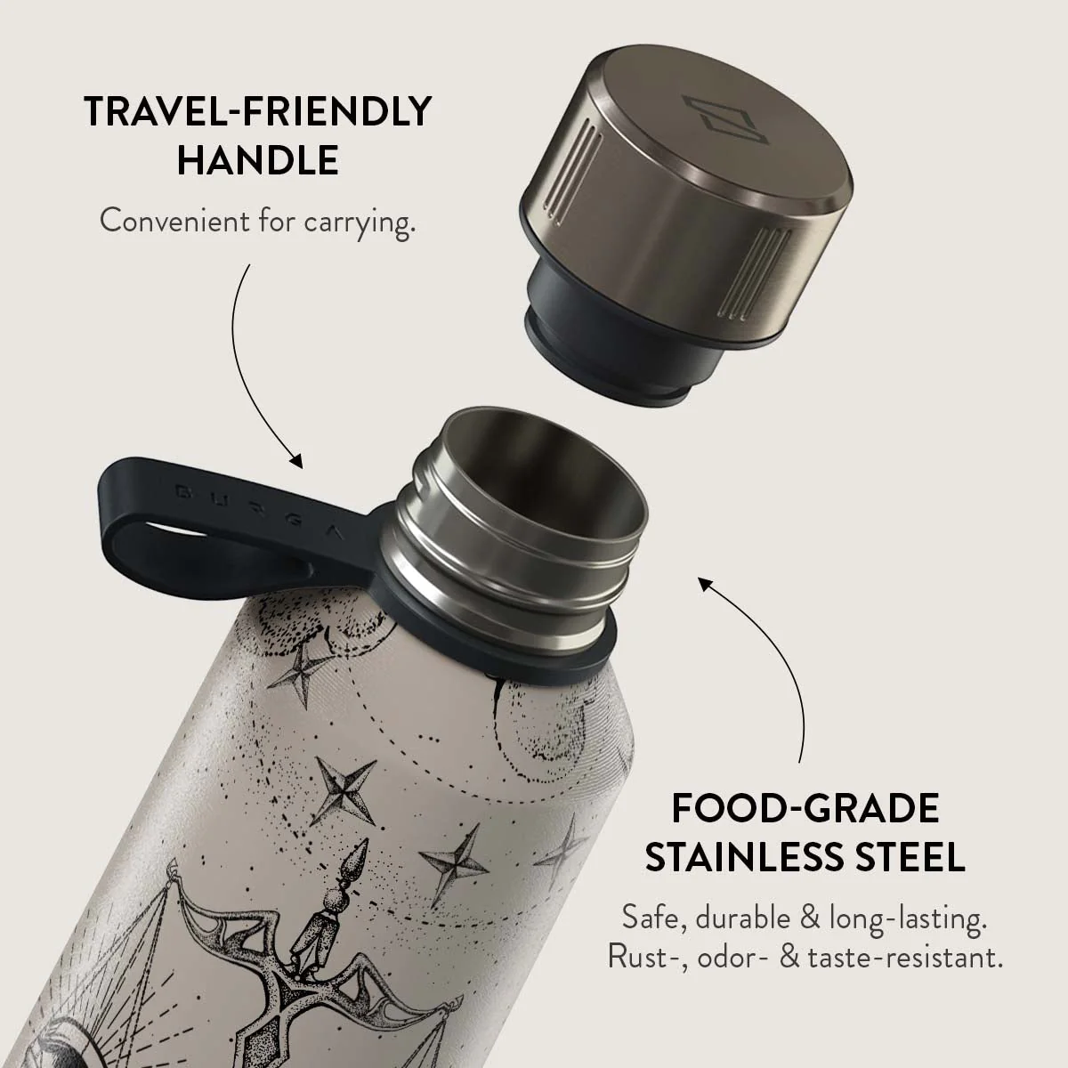 Libra - Water Bottle