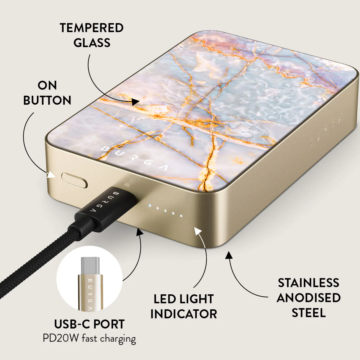 Shallow Sea - Magnetic Power Bank
