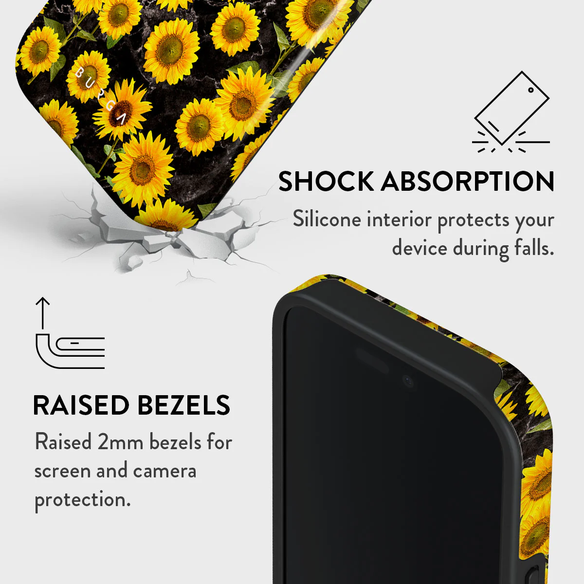 Sunflower Glimmer - iPhone 16 Pro Max Case