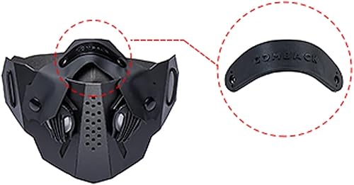 YChoolco Taktische mechanische Cyberpunk-Maske Paintball-Maske im futuristischen Stil Halloween-Party-Kostüm-Requisiten-Zubehör for Musikfestivals