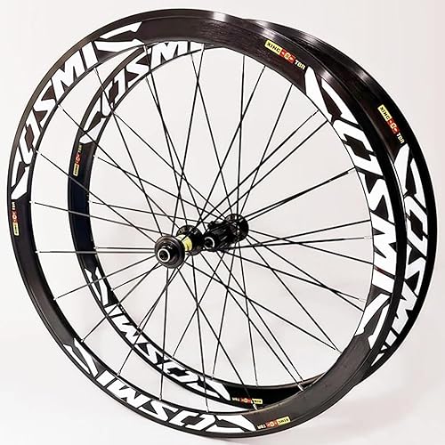 UNFRASLOP 700C * 23C-25C-28C 40 / 50MM Aluminiumlegierung Rennrad Laufradsatz C/V, Bremsfelge Release Für 7 8 9 10 11 Gang, Schnelle Naben 20H 120 Klicks