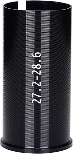 FLYAMAPIRIT Fahrrad Sattelstütze Adapter Fahrradsattelstützenrohr Reduzierhülse Shim (27.2mm-28.6mm)