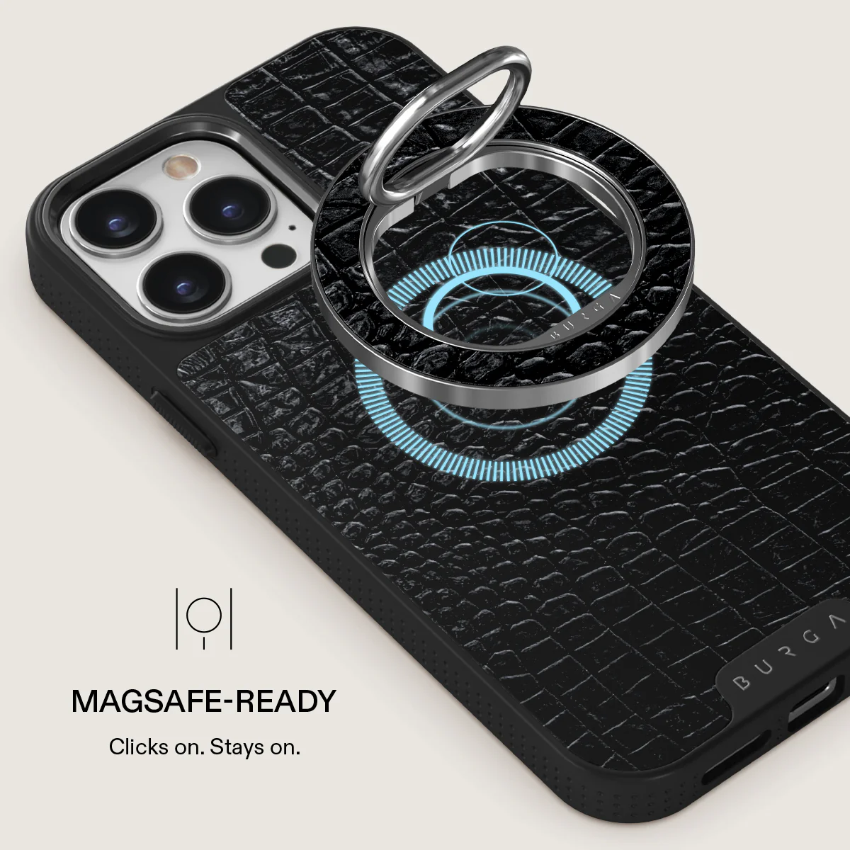 Reaper's Touch - Snakeskin Magnetic Ring Holder