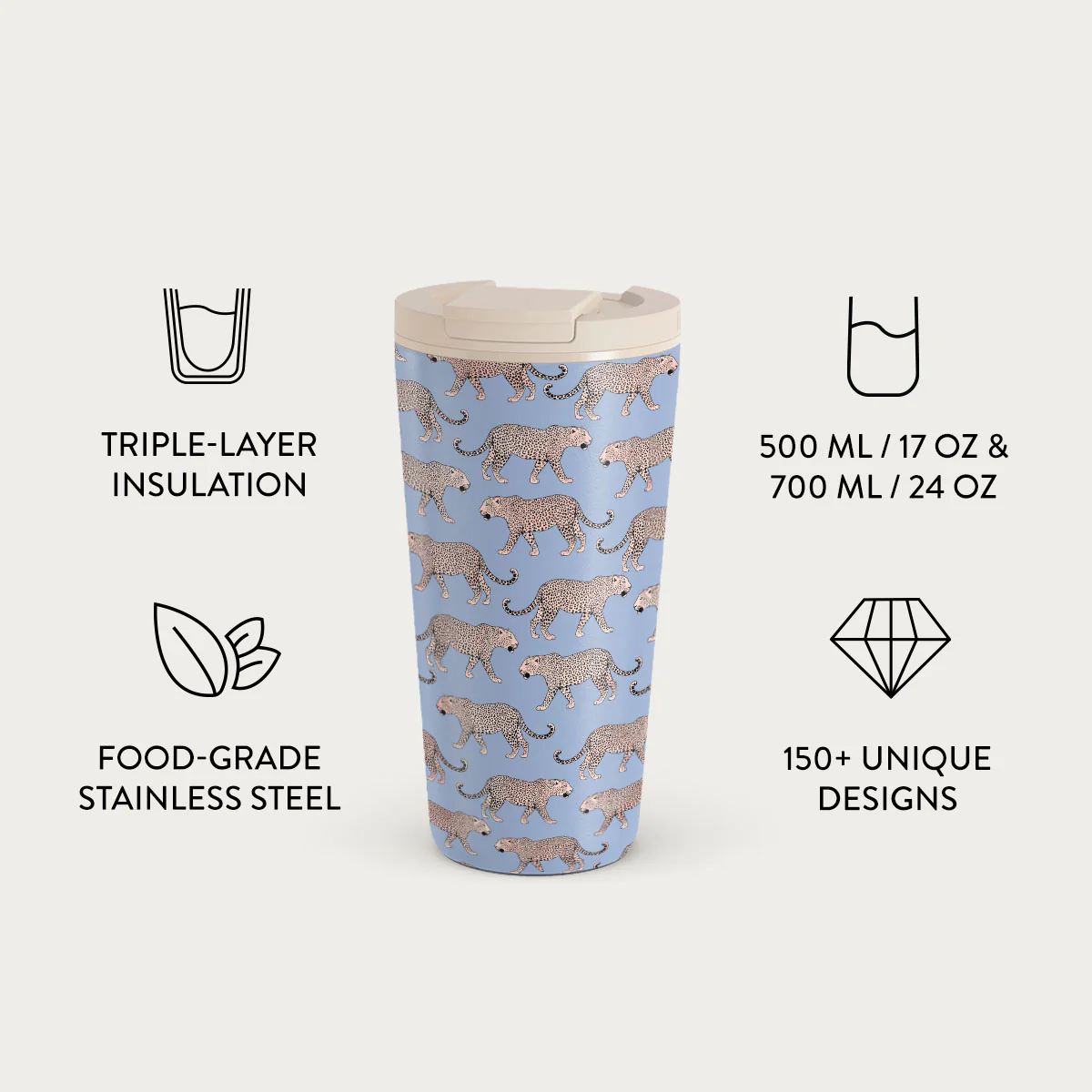 Tourist Trap - Tiger Travel Mug