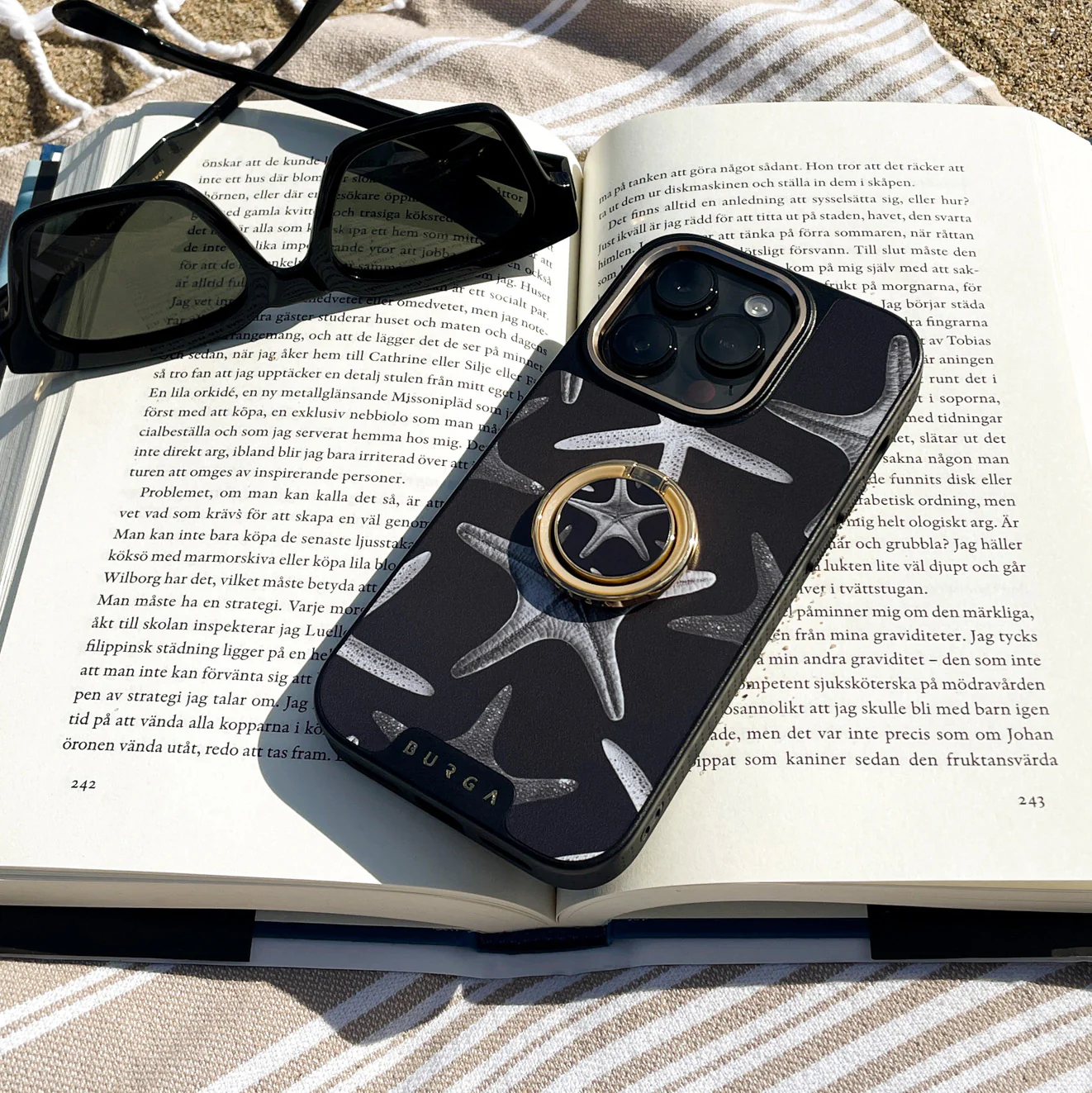 Midnight Ocean - Adhesive Ring Holder