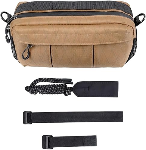 GLOBALHUT Fahrrad-Lenkertasche, wasserdichte Mountainbike-Vordertasche, Aufbewahrungstasche für Rennräder, E-Bikes, Pendler, Abenteuerfahrer