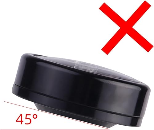 Fahrrad-Kompass – Tragbarer Fahrrad-Kompass, Fahrrad-Headset-Kompass, 7,2 x 5,2 x 1,6 cm, professioneller kleiner Überlebens-Kompass, multifunktionales Outdoor-Navigationswerkzeug für Mountainbikes